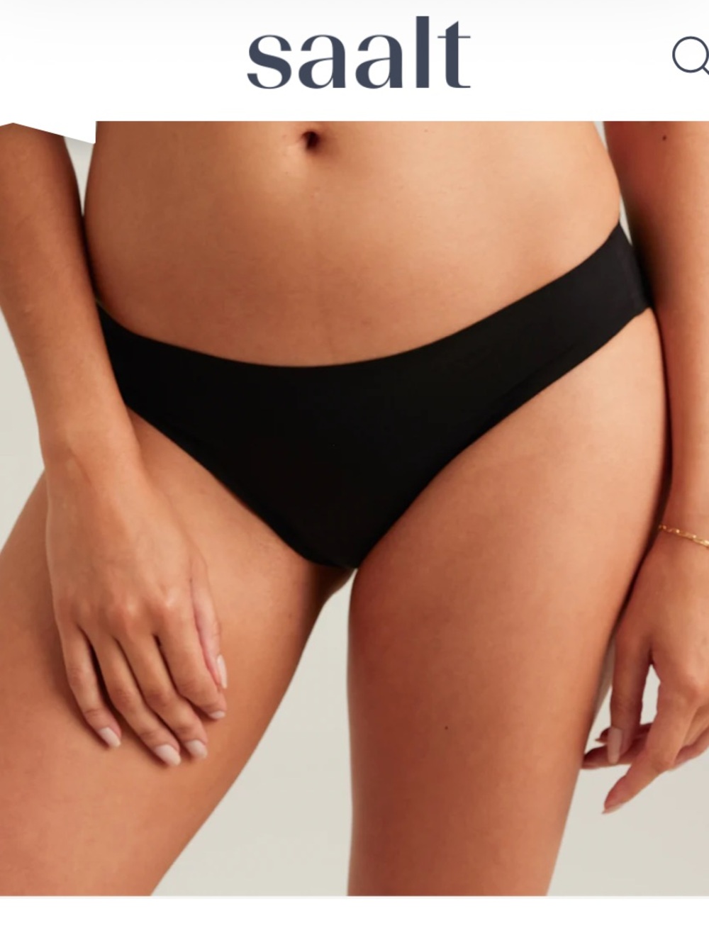 Sealed Saalt XXS Seamless Bikini Leakproof Underwear Super Absorbency